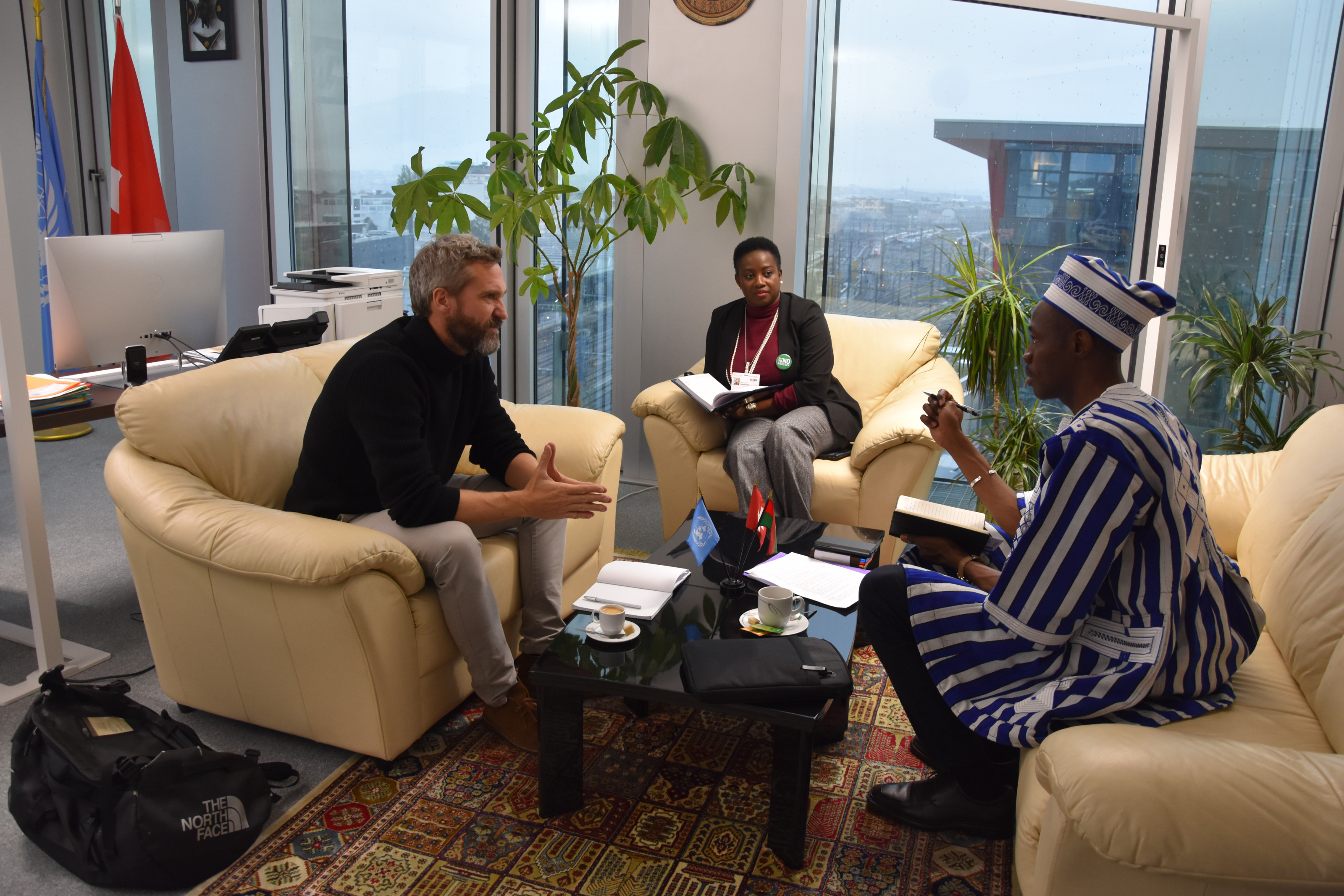 Image IRHA meets with Minister of Water Resource (Burkina)