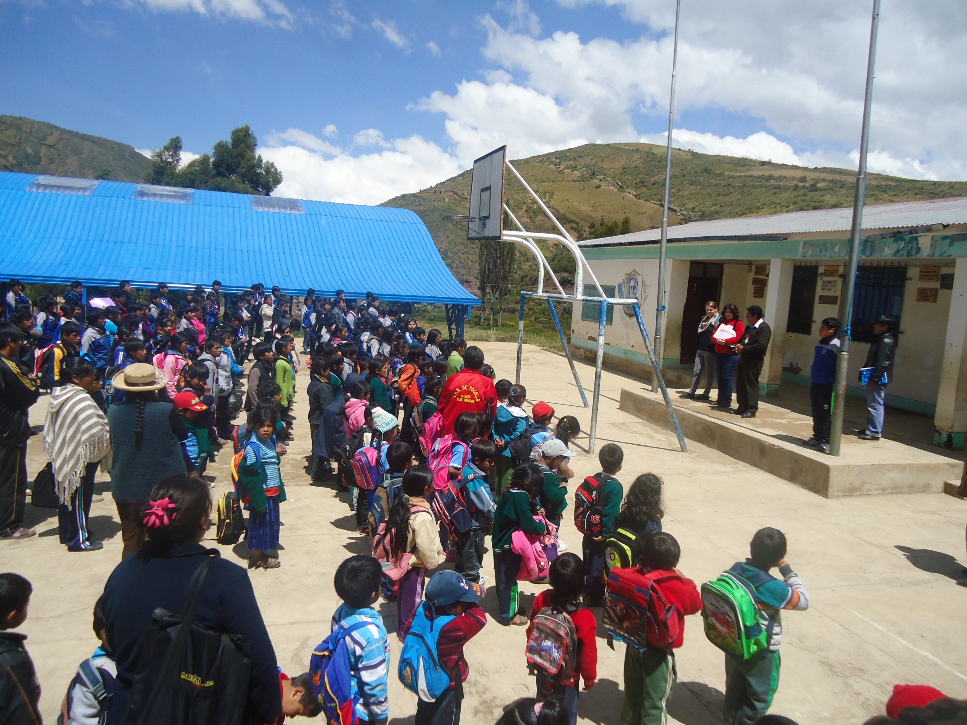 Image Ecole Bleue, Bolivie, 2018