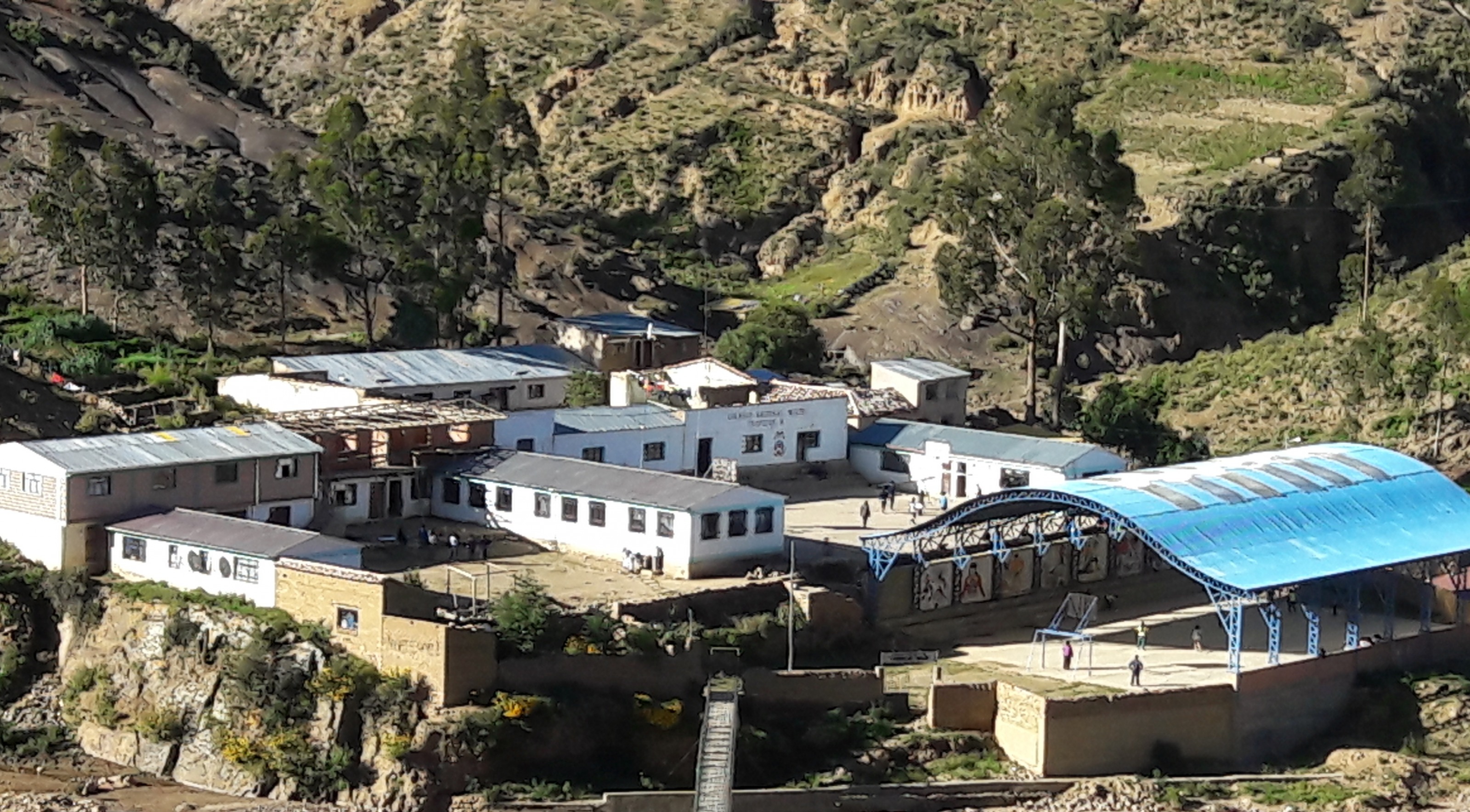 Image Ecole Bleue Bolivie - Démarrage