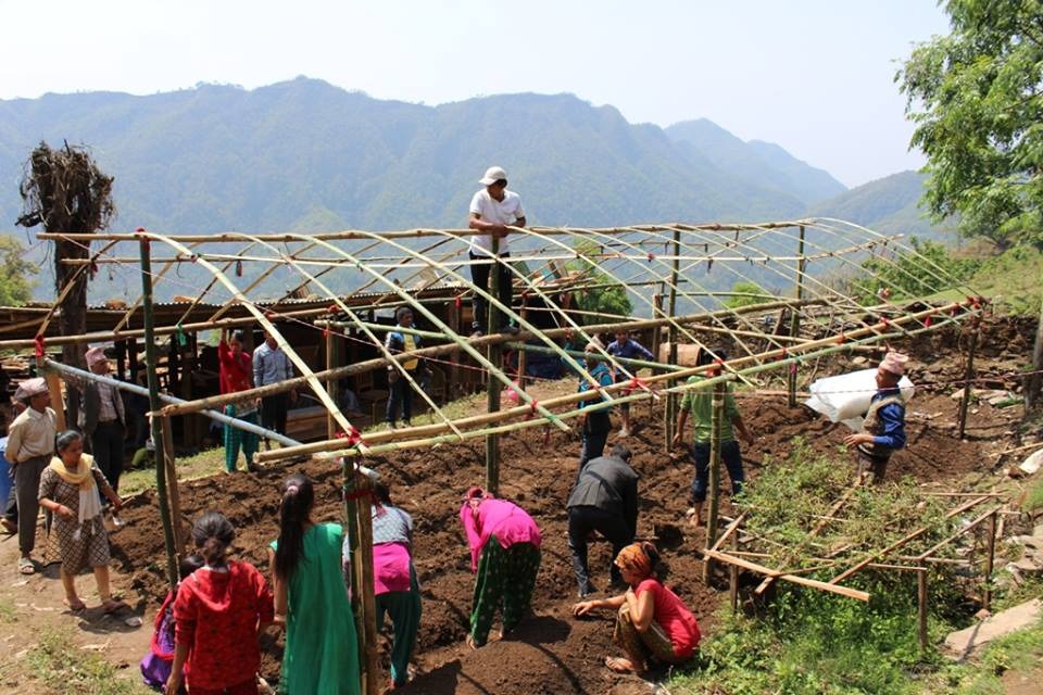Image  Eau de pluie au service d’une meilleure alimentation, Népal