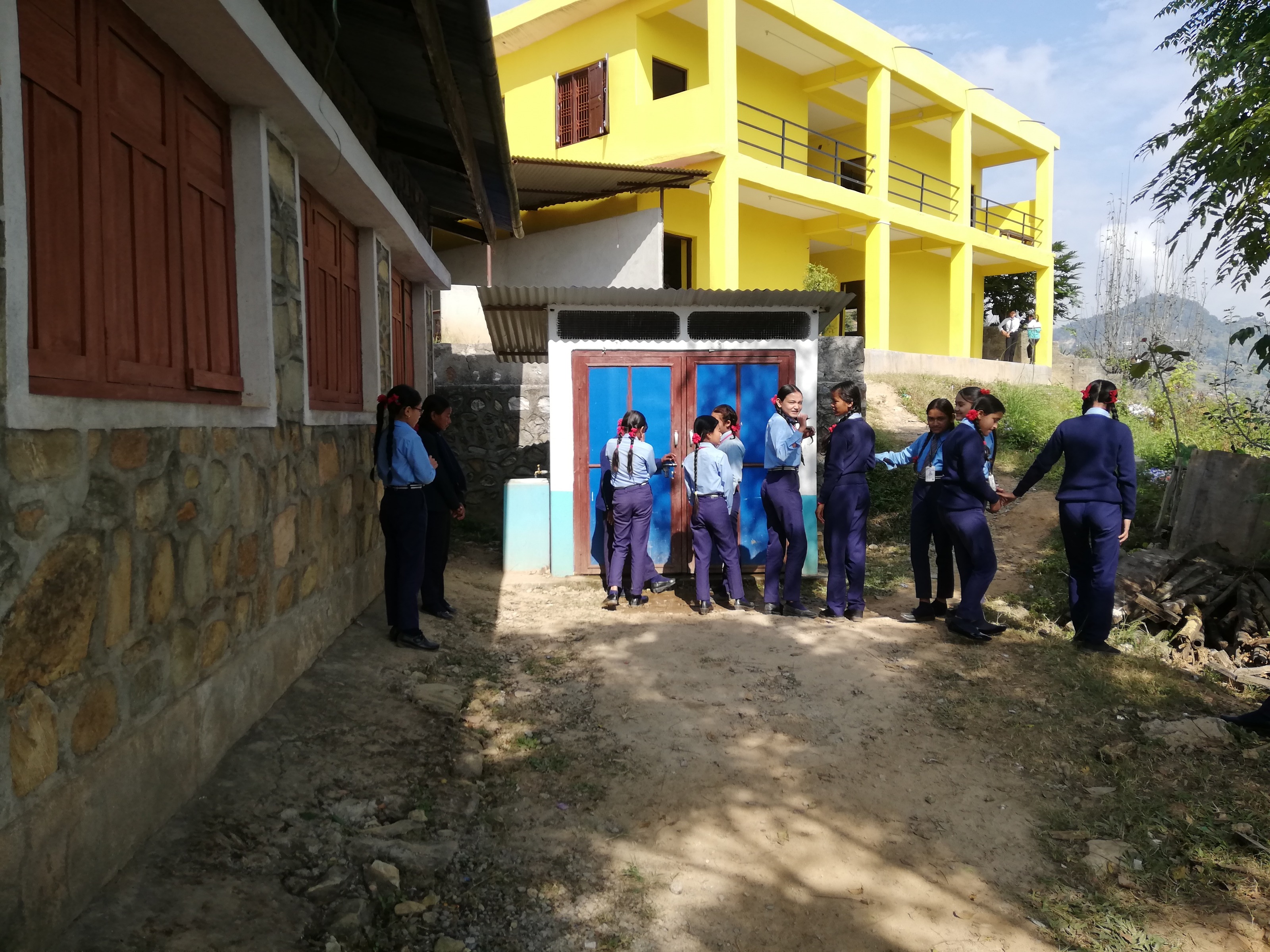 Image Photo Journal: Blandine Barthod Visits IRHA Blue Schools in Nepal