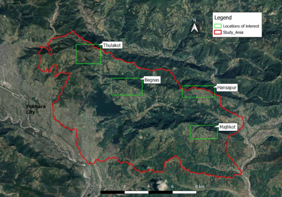 Image Identification of suitable sites for traditional pokhari water harvesting in mountain rural communities of the Himalaya Image Identification of suitable sites for traditional pokhari water harvesting in mountain rural communities of the Himalaya